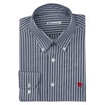 SALE! Giovanni Capraro 923-35 Heren Overhemd - Wit [Blauw accent] - Maat M