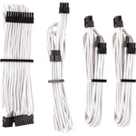 Corsair Premium Individually Sleeved PSU Cables Starter Kit Type 4 Gen 4 - White Wit