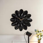 Design Wandklok Big Clock Zwart (rond 90 cm)