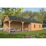 Lariks/Douglas Overkapping Hamar XL type 11 blank 1303x445 cm