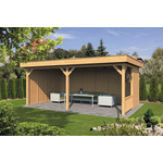 Lariks/Douglas Overkapping Hamar L type 6 blank 690x395 cm