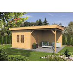 Lariks/Douglas Overkapping Hamar XL type 5 blank 990x445 cm