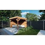 Lariks/Douglas Overkapping Oslo XL type 7 990x430 cm
