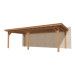 YARD Outdoor Elegante Overkapping 500x300 cm - Aanbouw- Plat dak- - YARD Outdoor