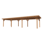 Houten overkapping Elegante 500x350 cm - Vrijstaand