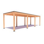 Overkapping Demi Basis douglas 300 x 300 cm vrijstaand