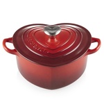 LE CREUSET - Signature - Braadpan hart 20cm Kersenrood