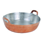 Tempura Koperen Frituur Pan - 42cm
