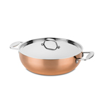 Frying Pan 2 Handles Toscana With Lid Dia Cm. 28