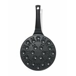 Imperial Kitchen Poffertjespan Gietijzer Zwart