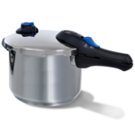 Snelkookpan 22 cm 6 liter - mat