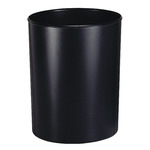 Papierbak vepabins rond 25.5cm 15 liter zwart