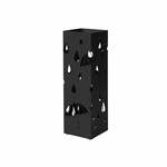 Metalen paraplubak met haken, Zwart