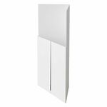 Van Esch Tangram design paraplubak - wit