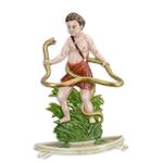 Gietijzeren hercules en slang paraplubak