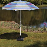 12,4KG Parasolvoet voor Patio Markt Zware Parasolvoet voor Buiten Gietijzer Parapluhouder voor Tuin Strand