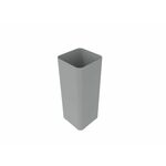 Cascando paraplustandaard Square - aluminiumgrijs