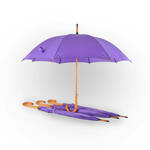 Falcone paraplu High Fashion windproof 120 cm blauw