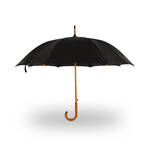 Dubbellaagse Omkeerbare Paraplu - Print - Zwart