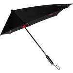 Stormparaplu - Antistorm Paraplu - Stormparaplu- Stormini Aerodynamische Opvouwbare Stormparaplu Rood - Handopening