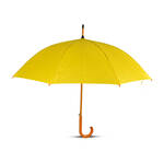 Dubbellaagse Omkeerbare Paraplu - Effen - Geel