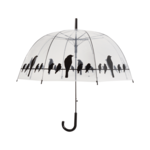 Paraplu transparant vogels / Esschert Design