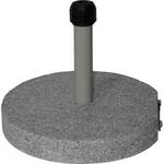 Parasolvoet beton rond 30 kg zwart