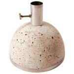 Parasolvoet graniet rond grijs 40 kg