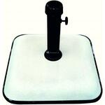 Parasolvoet graniet vierkant zwart 30 kg