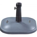 Parasolvoet beton rond 30 kg zwart