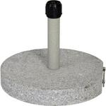 Parasolvoet beton vierkant 25 kg beige