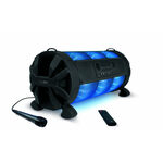 Bluetooth Speaker met Feestverlichting - Karaoke Partybox - 8 Uur Speeltijd - Met Microfoon (HPG519BTL)