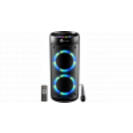 N-GEAR LGP 26R - Draadloze Bluetooth Party Speaker - Karaoke set - 1 Microfoon - Discoverlichting