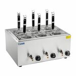 Pastakoker - 2 manden + deksel - 10 L - 3.500 W