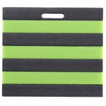 Overige Merken Kniemat 35x30 cm zwart/groen