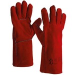 Sacobel lashandschoenen - 3132/412X4X - maat 2X / 4X - rood - gevoerd