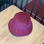 Leisure Corduroy Fisherman Hat Fall en Winter Foldable Art Sunhat Maat: M (56-58cm)(Roze)