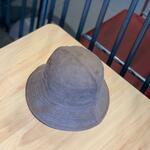 Leisure Corduroy Fisherman Hat Fall en Winter Foldable Art Sunhat Maat: M (56-58cm)(Rode wijn)