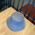 Leisure Corduroy Fisherman Hat Fall en Winter Foldable Art Sunhat Maat: M (56-58cm)(Bruin)