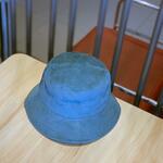 Leisure Corduroy Fisherman Hat Fall en Winter Opvouwbare Art Sunhat Grootte: M (56-58cm)(Grijs)