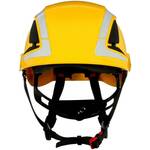 Opsial Headsafe veiligheidshelm met draaiknop geel