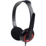 Nedis CHST100BU Pc-headset On-ear 2x 3,5 Mm Connectoren 2,0 M Blauw