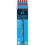 10x Schneider Slider Edge M balpen rood
