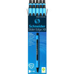 10x Schneider Slider Edge XB balpen zwart