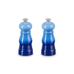 LE CREUSET - Le Moulin - Set van 2 mini molens 12cm Azure