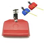 Plastic Cowbell Drum Kleuterschool Onderwijs Aid Percussie (Red Large)