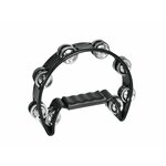 DIMAVERY TN-2 Tambourine plastic, black