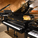 Yamaha D C7X EN PRO PWH messing Disklavier vleugel