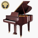 Yamaha GB1 K SC3 PE messing silent vleugel (zwart hoogglans)