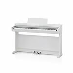 vidaXL Digitale piano met pedalen 88 toetsen zwart